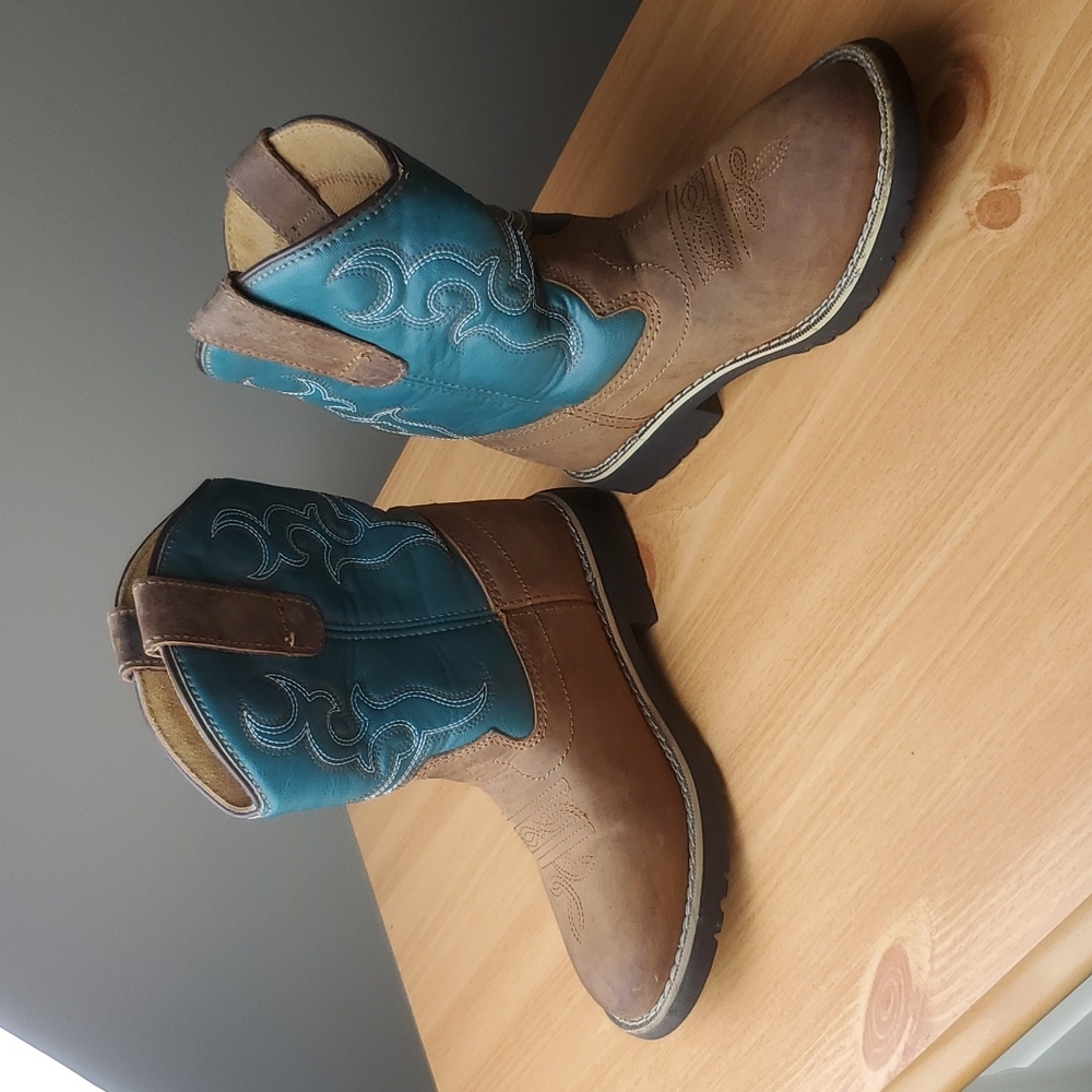 Boys Cowboy Boots Size 3 Youth